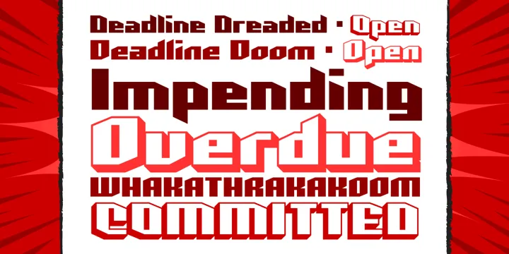 Deadline Font Family Free Download