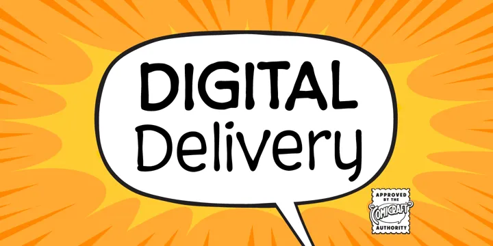 Digital Delivery Font Family Free Download
