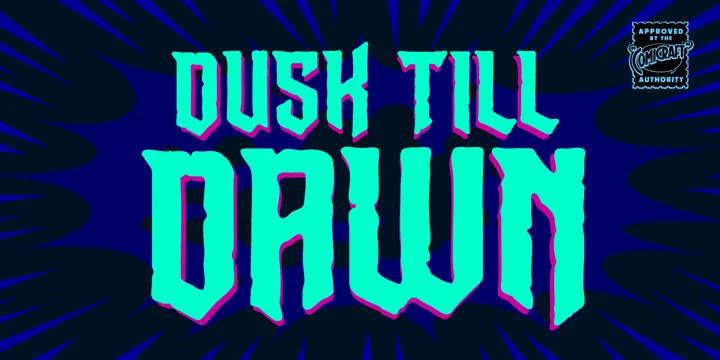 Dusk Till Dawn Font Family Free Download