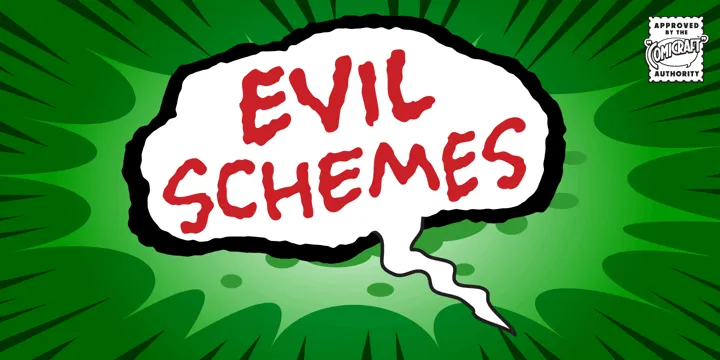 Evil Schemes Font Family Free Download
