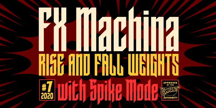FXMachina Font Family Free Download