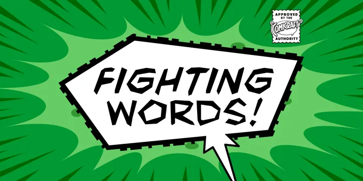 Fighting Words Font Family Free Download