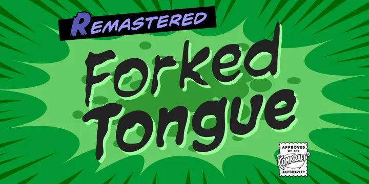 Forked Tongue Font Family Free Download