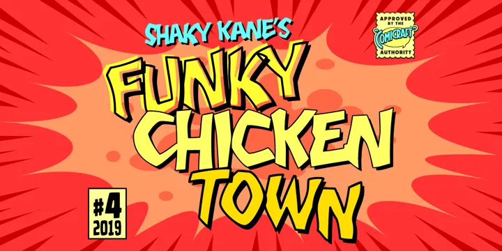 Funky Chicken Town Font Family Free Download