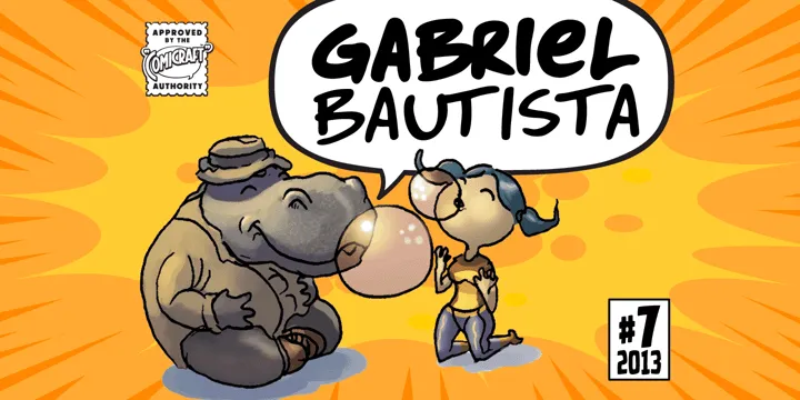 Gabriel Bautista Font Family Free Download