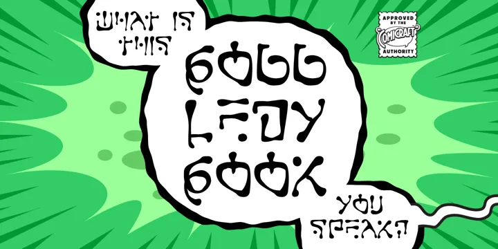 Gobbledygook Font Family Free Download