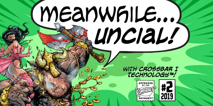 Meanwhile Uncial Font Family Free Download