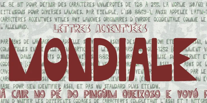 Mondiale Font Family Free Download