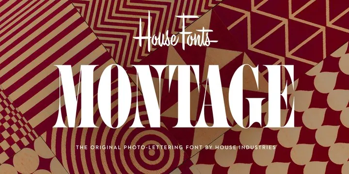 Montage Font Family Free Download
