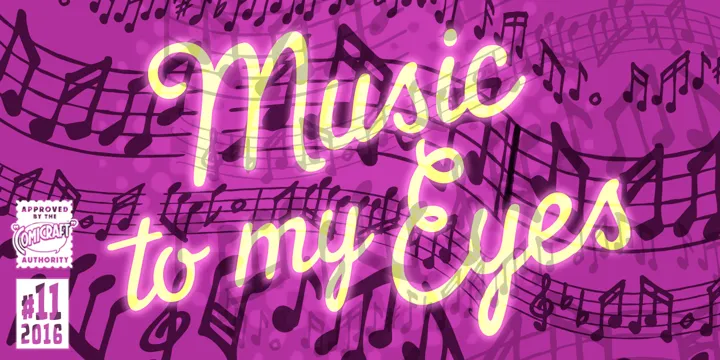 Music To My Eyes Font Family Free Download