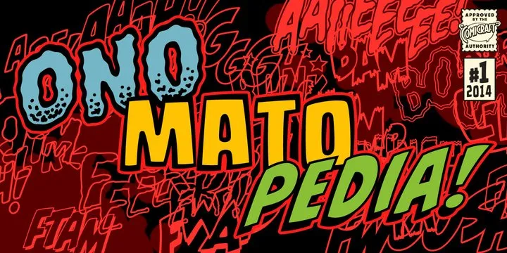 Onomatopedia Font Family Free Download