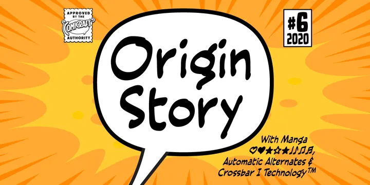 Origin Story Font Family Free Download