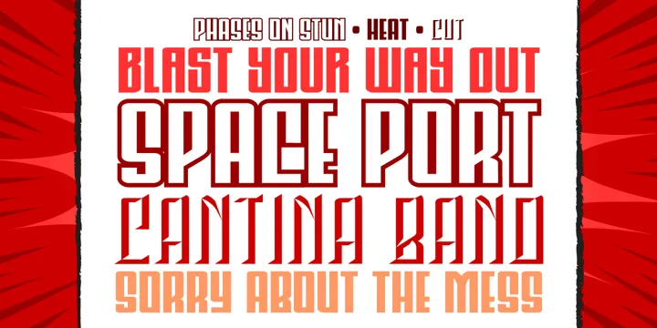 Phases On Stun Font Family Free Download