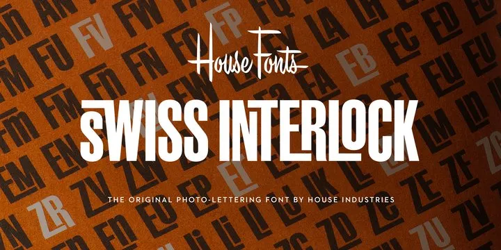 Plinc Swiss Interlock Font Family Free Download