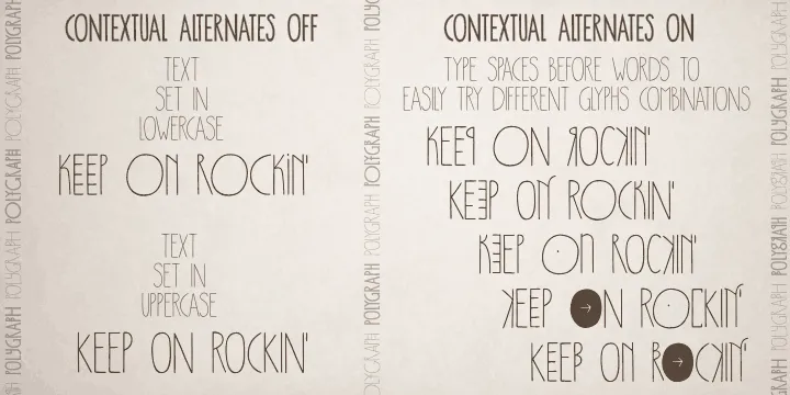 Polygraph Font Family Free Download