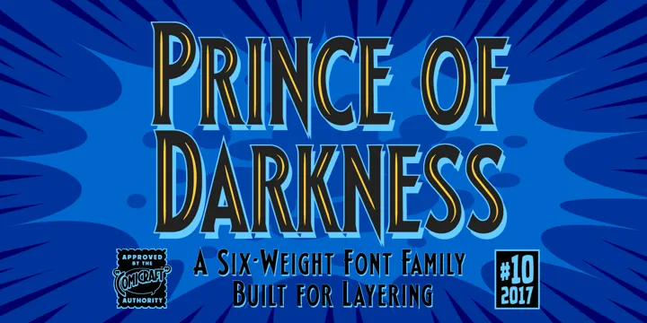 Prince Of Darkness Font Family Free Download