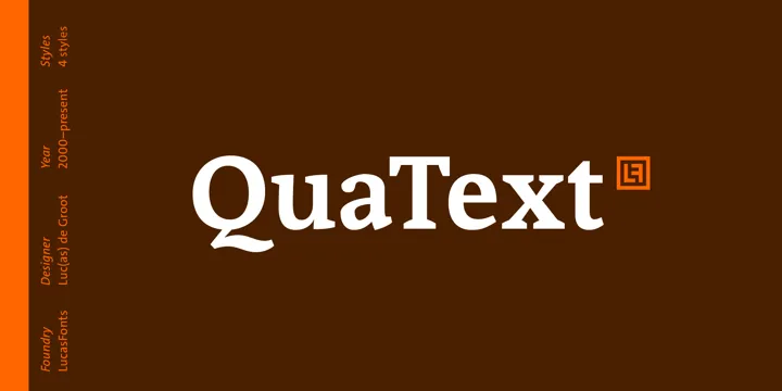 QuaText Font Family Free Download