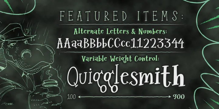 Quigglesmith Font Family Free Download