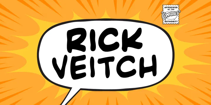Rick Veitch Font Family Free Download