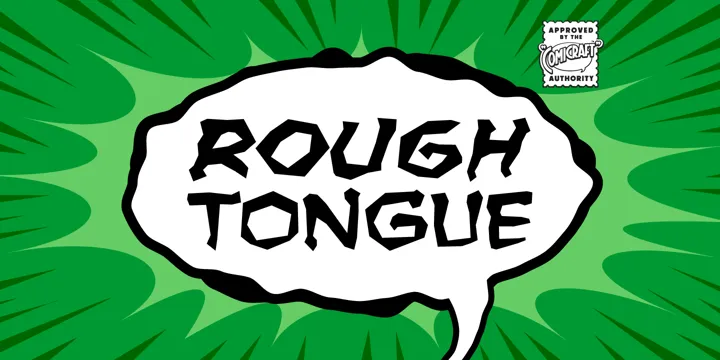 Rough Tongue Font Family Free Download