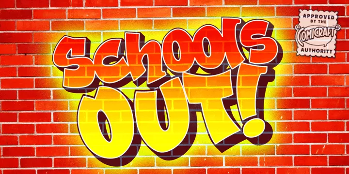 Schools Out Font Family Free Download