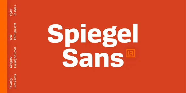Spiegel Sans Font Family Free Download