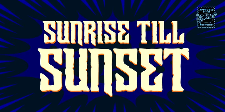 Sunrise Till Sunset Font Family Free Download