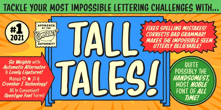 Tall Tales Font Family Free Download
