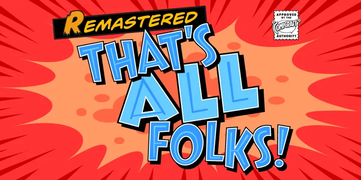 Thats All Folks Font Family Free Download