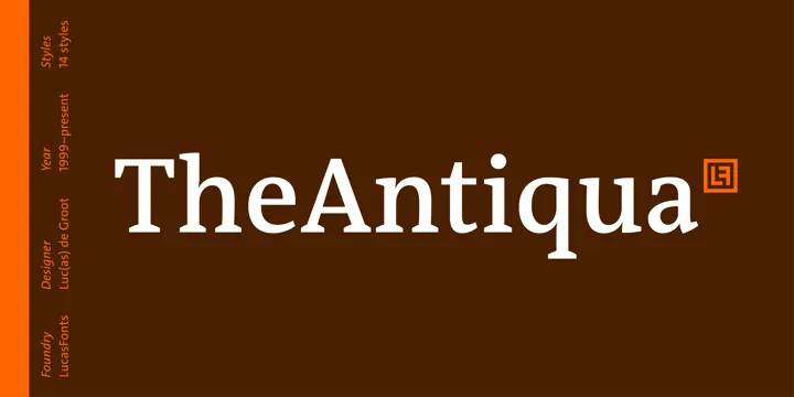 TheAntiqua Font Family Free Download
