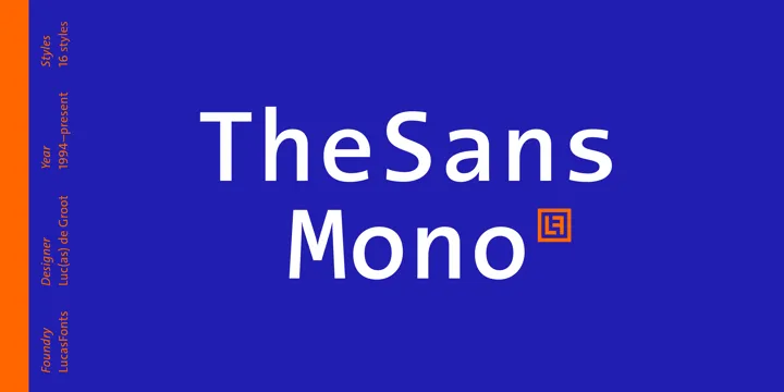 TheSans Mono Font Family Free Download