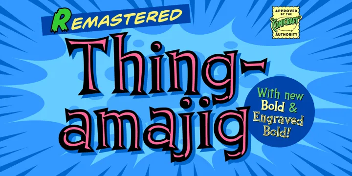 Thingamajig Font Family Free Download