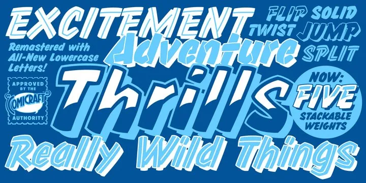 Thrills Font Family Free Download