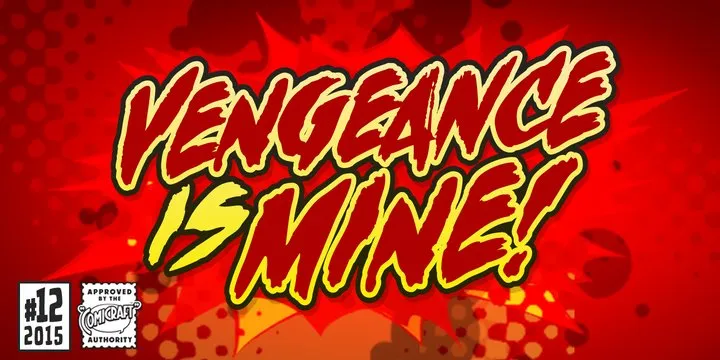Vengeance Is Mine Font Family Free Download