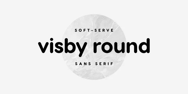 Visby Round CF Font Family Free Download