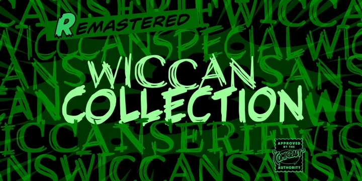 Wiccan Font Family Free Download