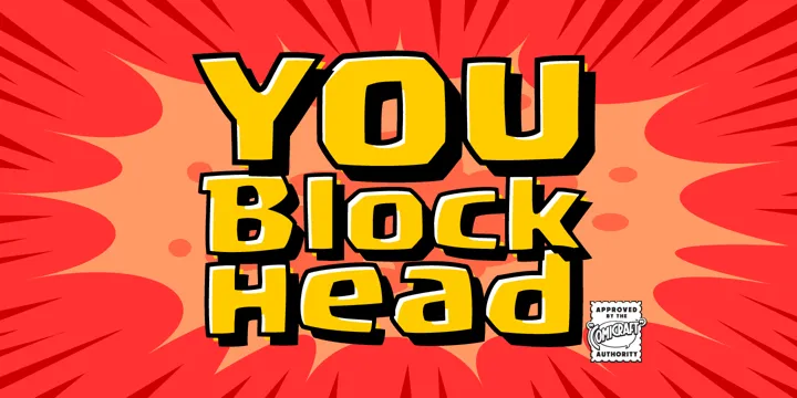 You Blockhead Font Family Free Download