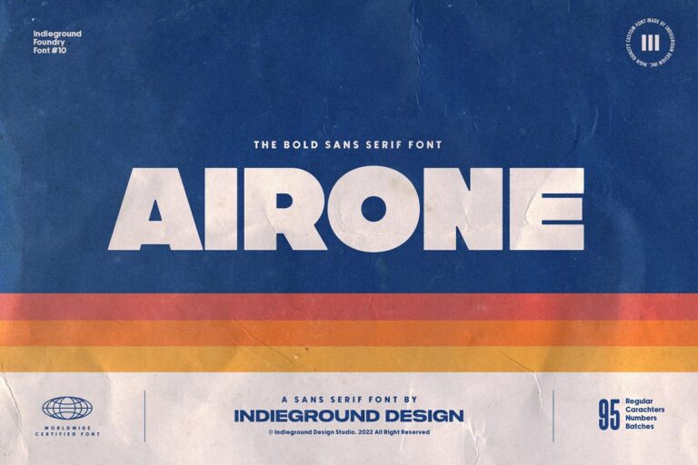Airone Font Family Free Download